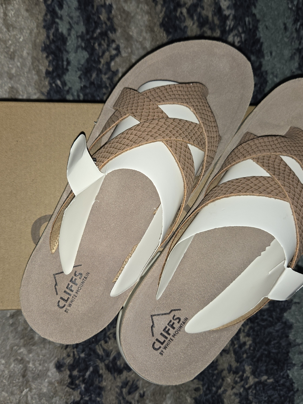 Cliffs Woven Strap Sandals in Dusty Rose - Picture 6 of 6